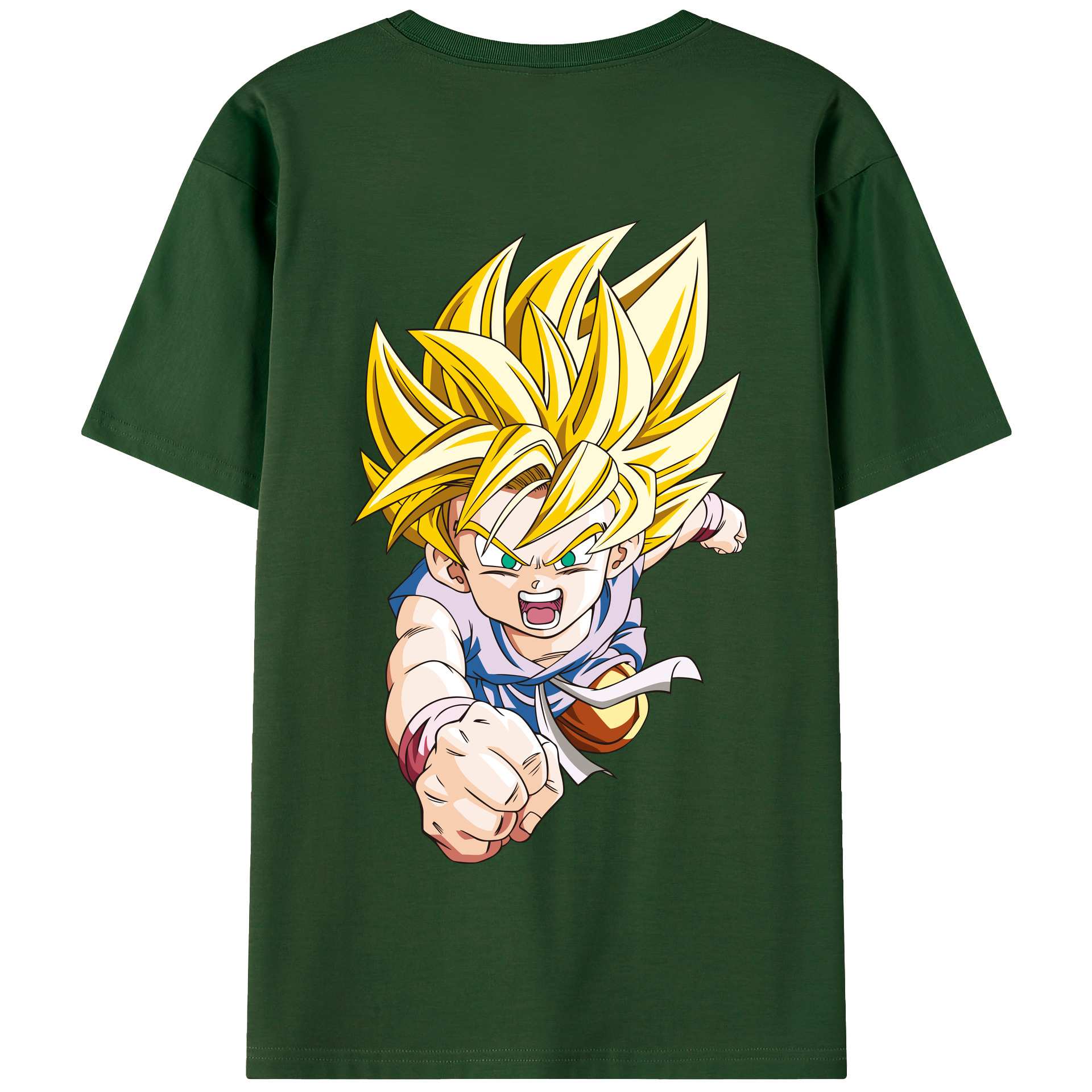 （画像用） ドラゴンボール ベジット DRAGON BALL Vegetto 綿100％半袖Tシャツ（背面プリント）